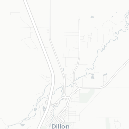 Map of pickleball courts in Dillon