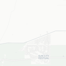 Map of pickleball courts in Buckeye