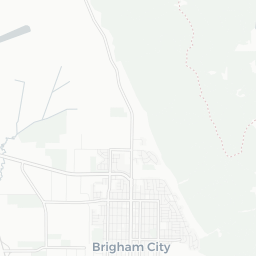 Map of pickleball courts in Brigham City