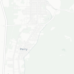 Map of pickleball courts in Perry
