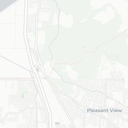 Map of pickleball courts in Pleasant View