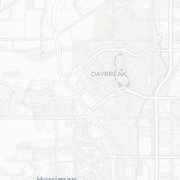 Map of pickleball courts in Herriman