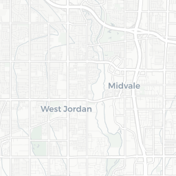 Map of pickleball courts in West Jordan