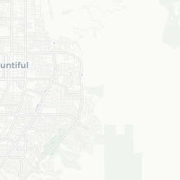 Map of pickleball courts in Bountiful