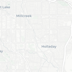 Map of pickleball courts in Holladay
