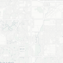 Map of pickleball courts in Sun Lakes