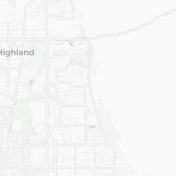 Map of pickleball courts in Cedar Hills