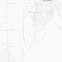 Map of pickleball courts in Payson