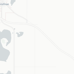 Map of pickleball courts in Innisfree