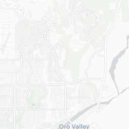 Map of pickleball courts in Oro Valley