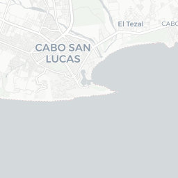 Map of pickleball courts in Cabo San Lucas