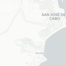 Map of pickleball courts in San José del Cabo