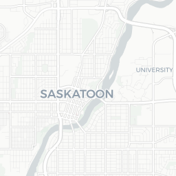 Map of pickleball courts in Saskatoon