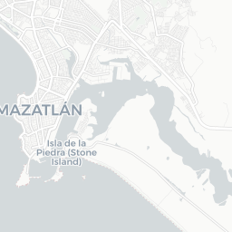 Mapa de pistas de pickleball en Mazatlán