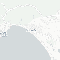 Map of pickleball courts in Bucerías