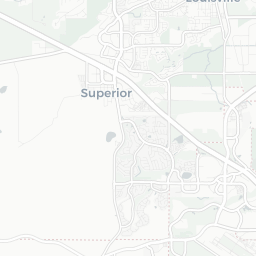 Map of pickleball courts in Superior