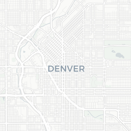 Map of pickleball courts in Denver