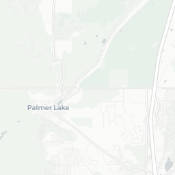 Map of pickleball courts in Palmer Lake