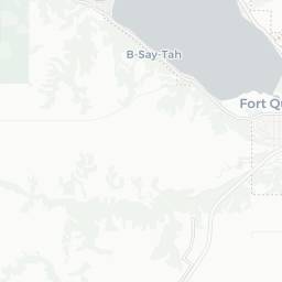 Map of pickleball courts in Fort Qu'Appelle