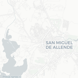 Map of pickleball courts in San Miguel de Allende