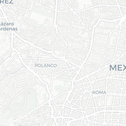 Map of pickleball courts in Ciudad de México