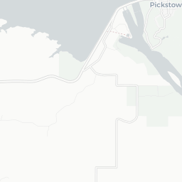Map of pickleball courts in Pickstown