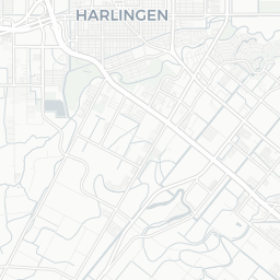 Map of pickleball courts in Harlingen