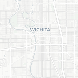 Map of pickleball courts in Wichita