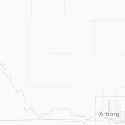 Map of pickleball courts in Arborg
