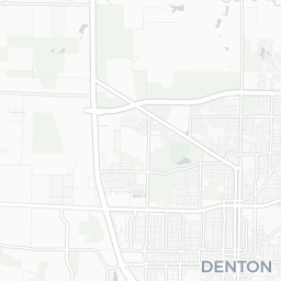 Map of pickleball courts in Denton