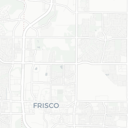 Map of pickleball courts in Frisco