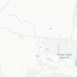 Map of pickleball courts in Holly Lake Ranch