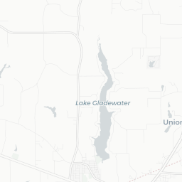 Map of pickleball courts in Gladewater