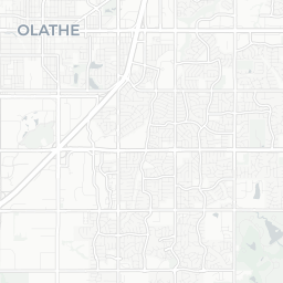 Map of pickleball courts in Olathe