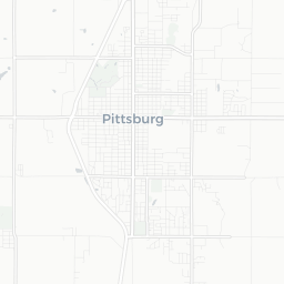 Map of pickleball courts in Pittsburg