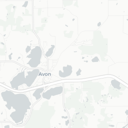 Map of pickleball courts in Avon