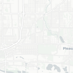 Map of pickleball courts in Pleasant Hill