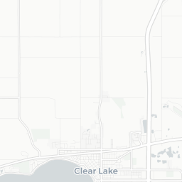 Map of pickleball courts in Clear Lake