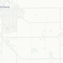 Map of pickleball courts in Northfield