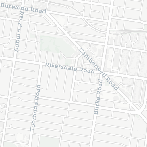 Map of Camberwell 3124