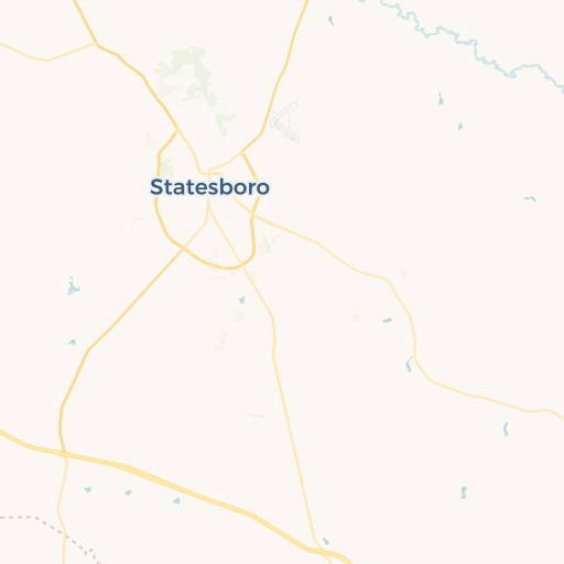 Statesboro Zip Code Map