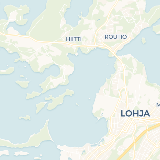 Kartta Suomi Postinumero 08150 - Lohja - Päivitetty huhtikuu 2023