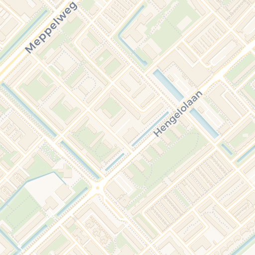 Kaart van de omgeving