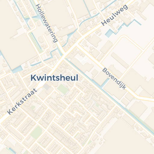 Kaart van de omgeving