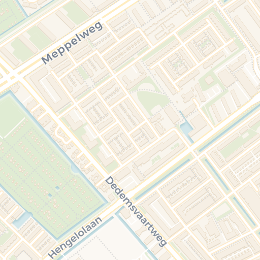 Kaart van de omgeving