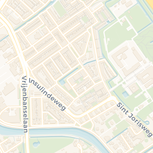 Kaart van de omgeving