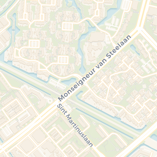 Kaart van de omgeving