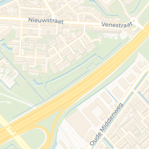 Kaart van de omgeving