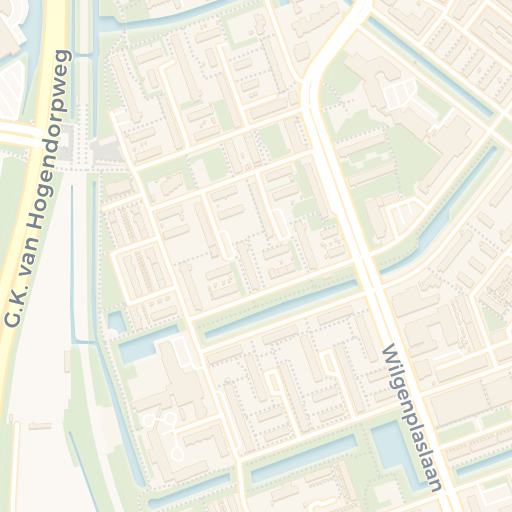 Kaart van de omgeving