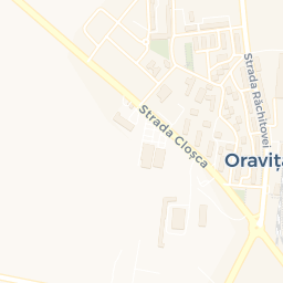 Map - Oraviţa